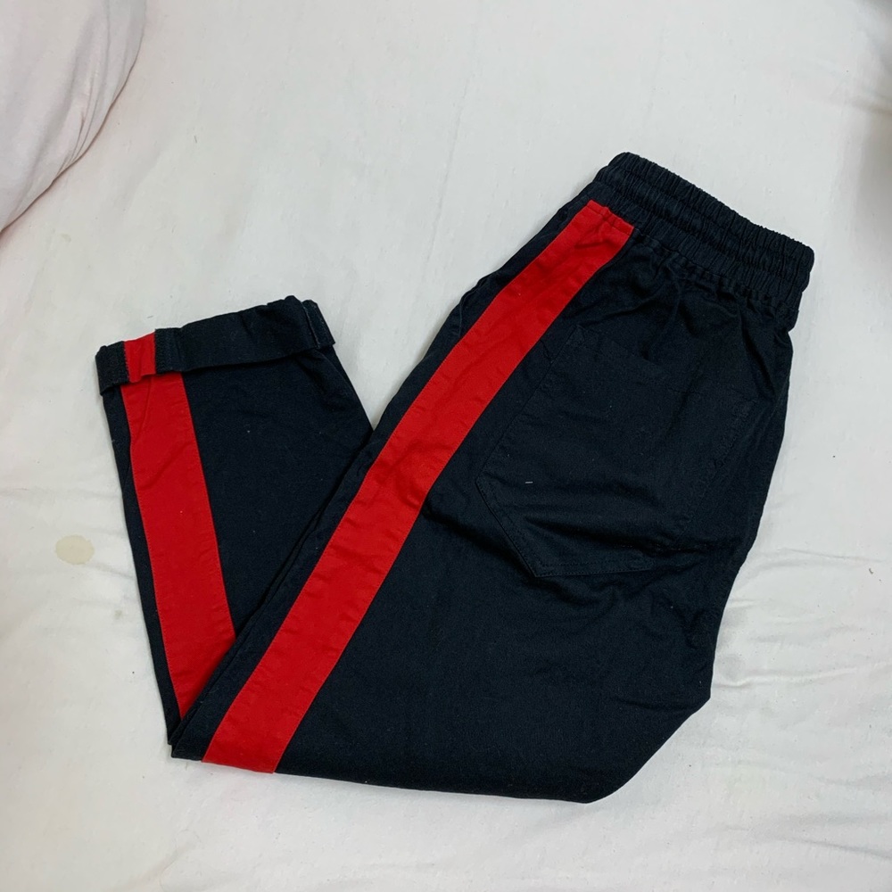 LF Seek the label side stripe joggers